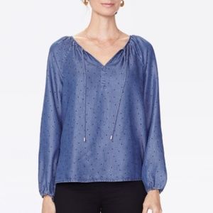 NYDJ Peasant Blouse